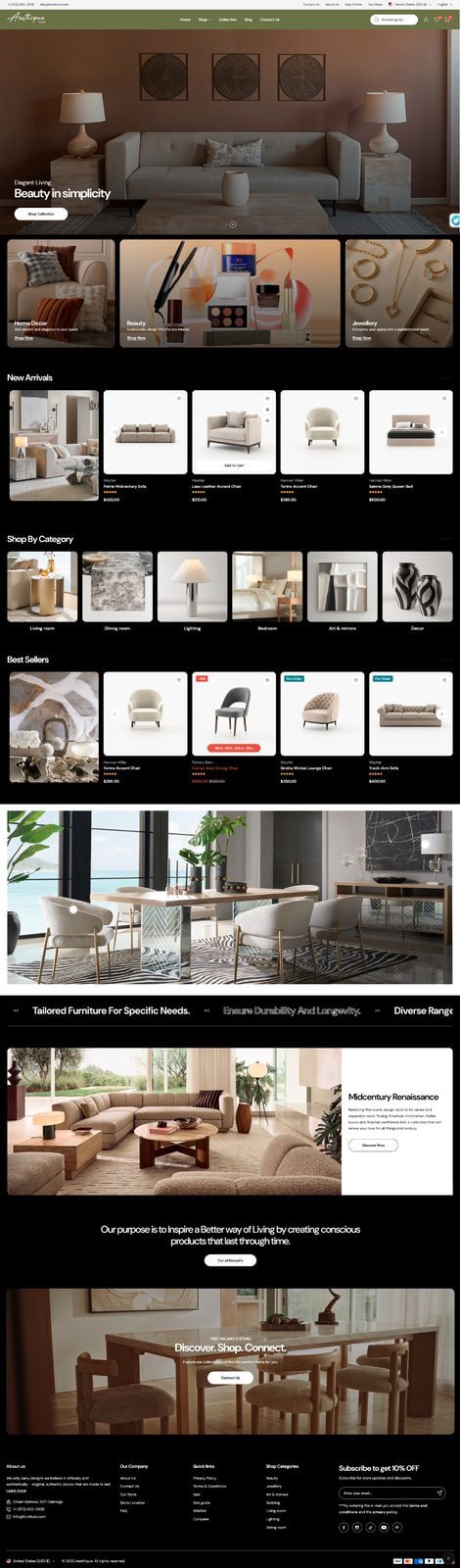 website preview