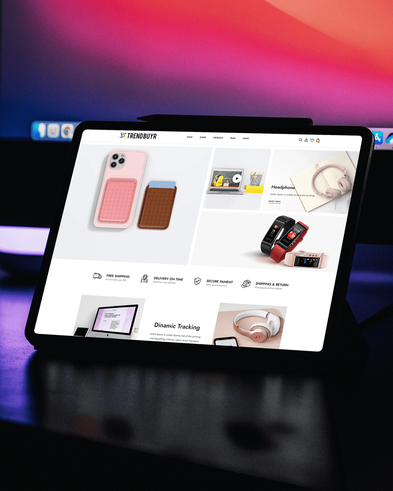 website preview